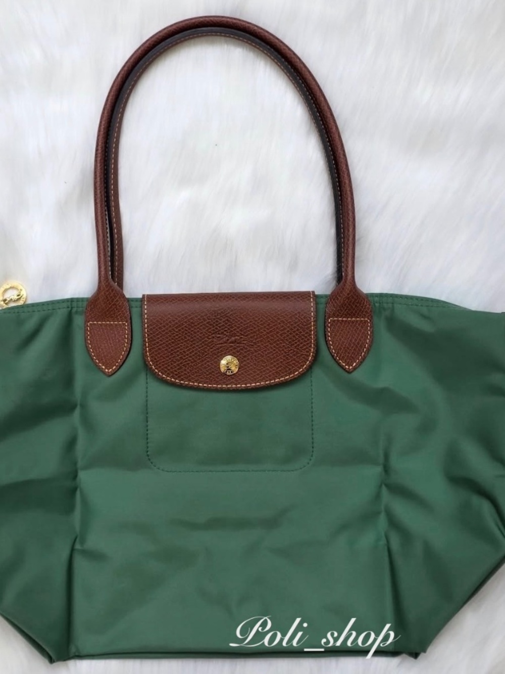 🍂New Forest Green Longchamp - Picture 4 of 11